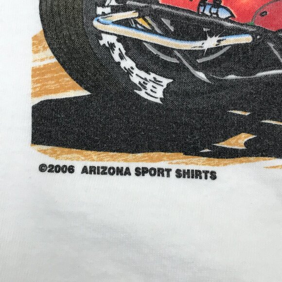 Vintage Anvil Graphic Print Racing T-Shirt XL NASCAR #9 Kasey Kahne Double Sided - Picture 4 of 11